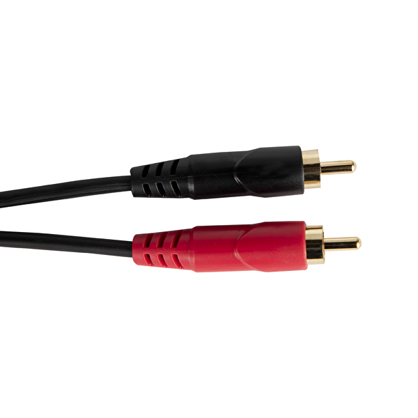 Kozmos KCL-244-1M 2 x RCA (E) - 2 x RCA (E) / 1M Kablo