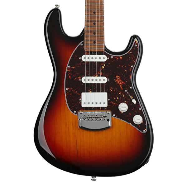 MUSIC MAN HSS Cutlass Serisi Trem Vintage Sunburst Elektro Gitar