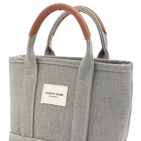 MAISON SACREE Miramar Gri Extra Mini Kol Çantası