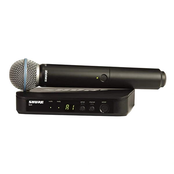 SHURE BLX24E/B58-M17 BETA58 Telsiz Mikrofon Seti