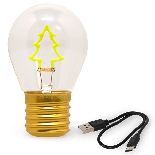 LEGAMI Yeni Yıl - Led Masa Işığı - Çam Ağacı