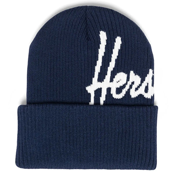 HERSCHEL Elmer Script Ribbed Bere