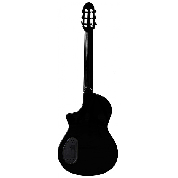 Martinez Hispania Black GT Elektro Klasik Gitar