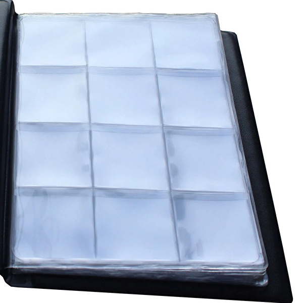 PULKO HistorY 1970 Madeni Para Klasik Cep Albümü 96 (155x205) Siyah