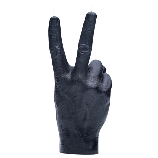 CANDLE HAND Peace Mum Siyah