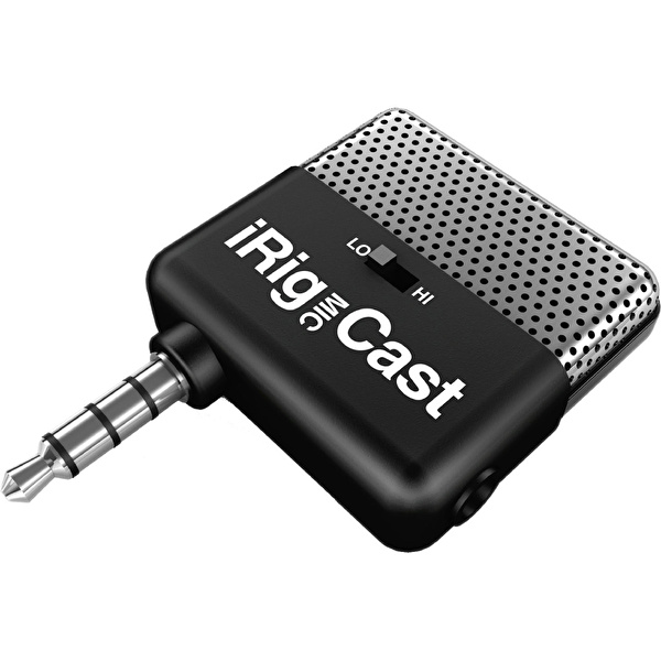 IK Multimedia iRig Mic Cast Ultra-Kompakt Mikrofon (iOS & Android)