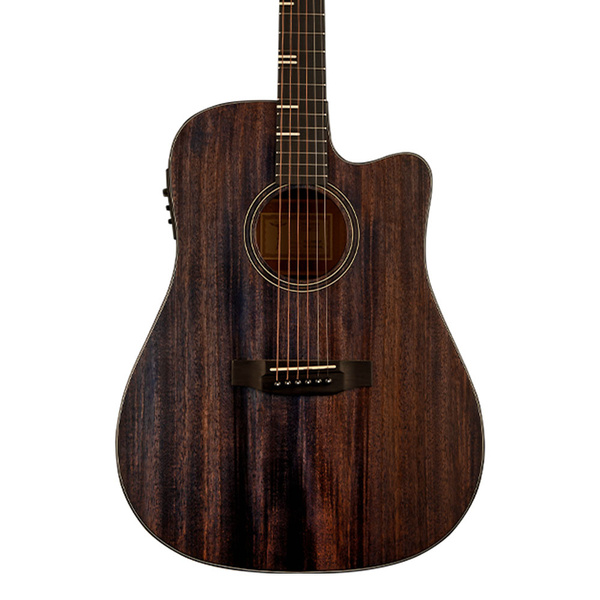 TYMA HDC-350M Kahverengi Elektro Akustik Gitar
