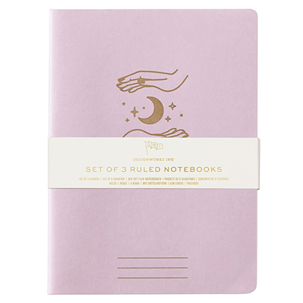 DESIGNWORKS INK Flex Not Defteri - Mystic (3'lü Set)