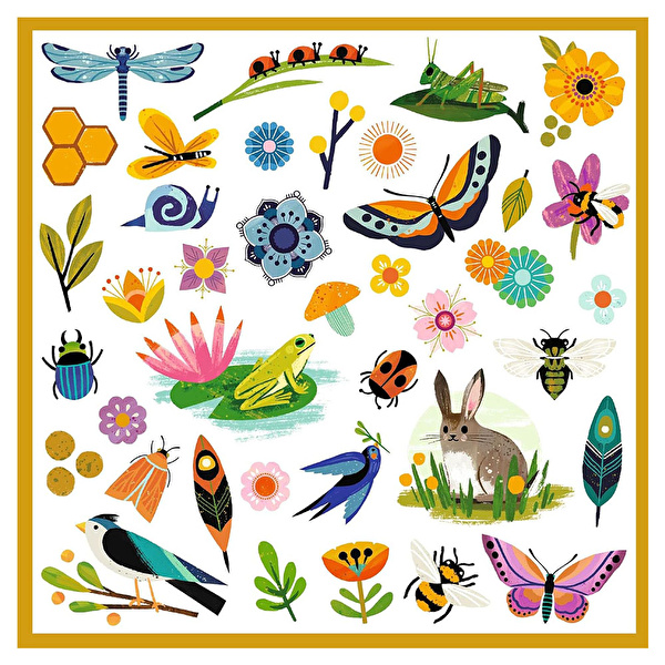 DJECO Çıkartmalar - Bahçe