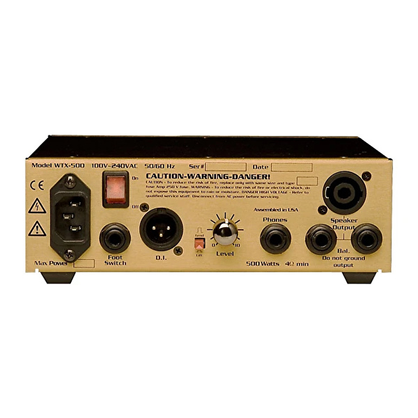 EDEN WTX500 WORLD TOUR X D-CLASS Bas Gitar Amfi