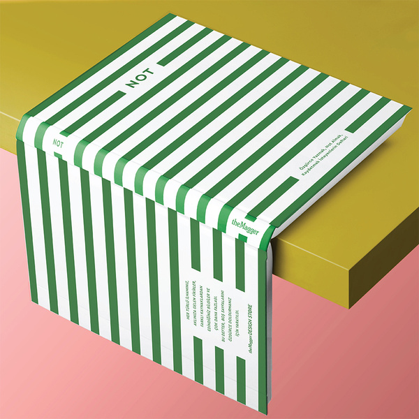 THE MAGGER Not - Striped Forest / Çizgisiz Defter