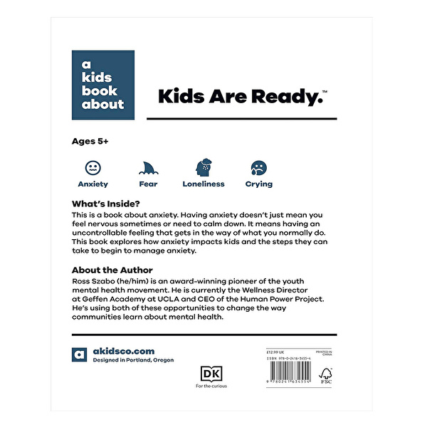 Kids Book About Anxiety