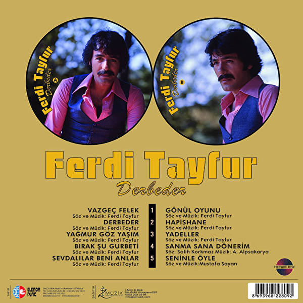 Ferdi Tayfur - Derbeder (Picture Disc)
