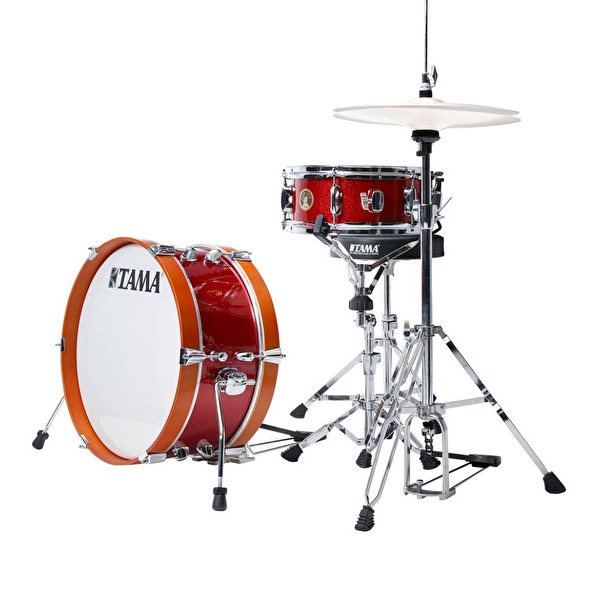 TAMA LJK28H4-CPM Club-JAM Mini Candy Apple Mist 2 Parça (18B/12T) Aksamlı Akustik Davul Seti