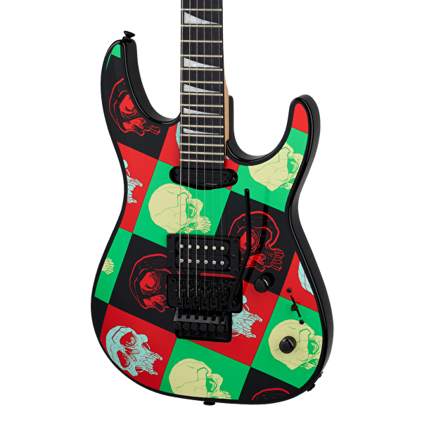 Jackson X Serisi Dinky DK1A Amaranth Klavye Warhol Elektro Gitar