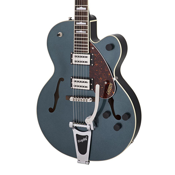 Gretsch G2420T Streamliner Hollow Body Bigsby BroadTron BT-2S Pickups Laurel Klavye Gunmetal Elektro Gitar