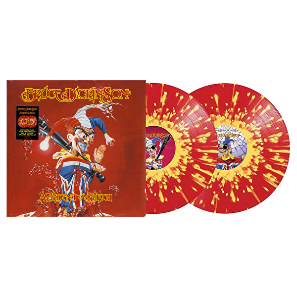 Bruce Dickinson - Accident Of Birth (25th Anniversary - Red W/ Yellow Splatter Vinyl)