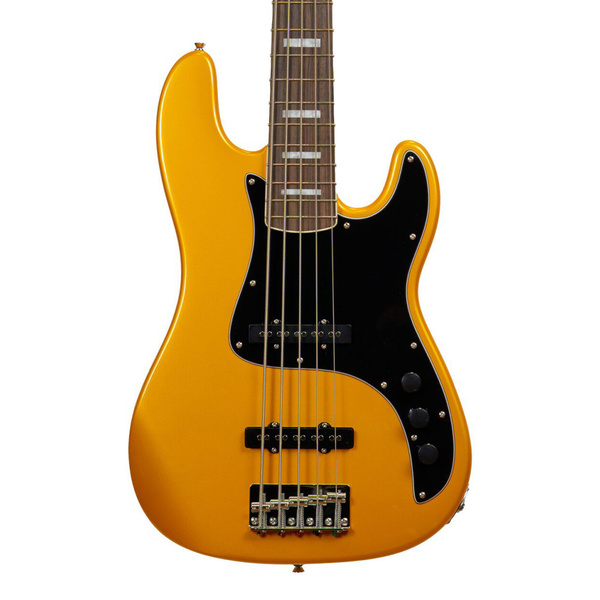 Markbass MB GV 5 Gloxy Metallic Yellow 5 Telli Bas Gitar