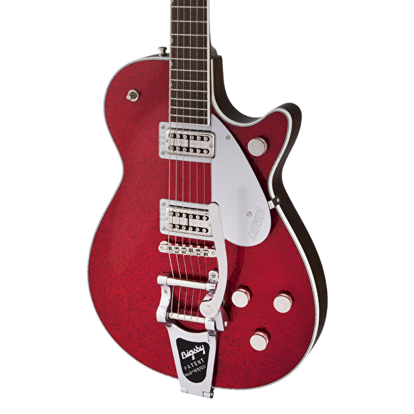 GRETSCH G6129T Players Edition Jet FT Bigsby Gülağacı Klavye Red Sparkle Elektro Gitar
