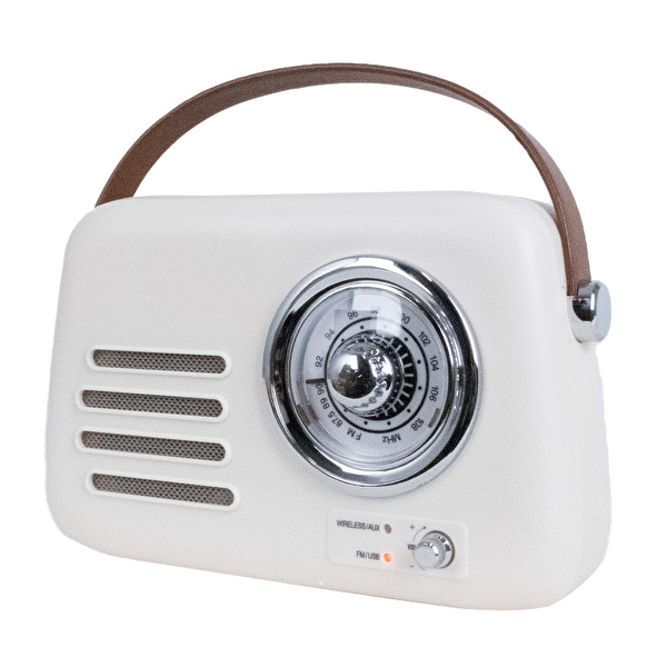 KOZMOS FB-R303-CR Retro Radyo ve Bluetooth Hoparlör