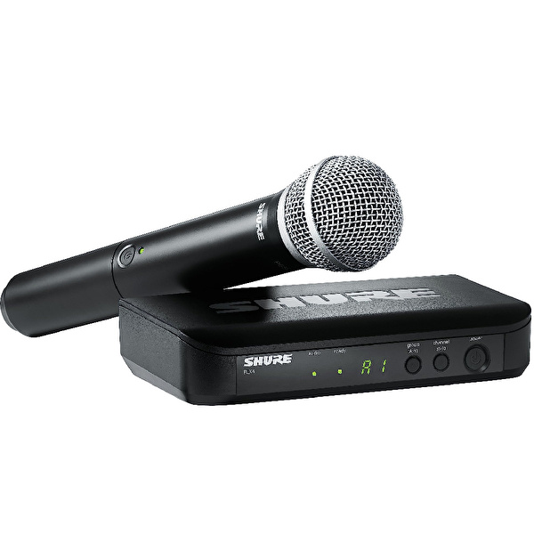 SHURE BLX24E/PG58 Telsiz Vokal Mikrofon Seti