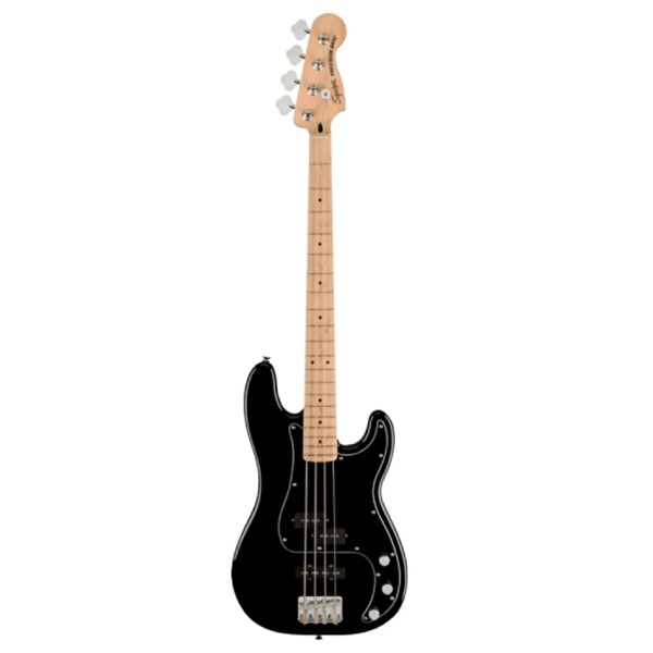 Squier Affinity Precision Bass PJ Akçaağaç Klavye Black Rumble 15 Bas Gitar Seti