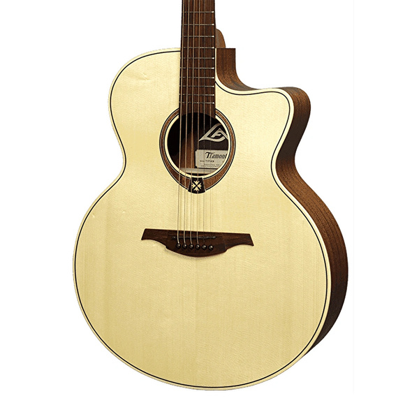 LAG GLA T177JCE Tramontane Jumbo Natural Elektro Akustik Gitar