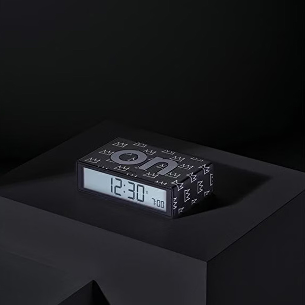 LEXON Flip + Alarm Saat X Jean-Michel Basquiat Crown
