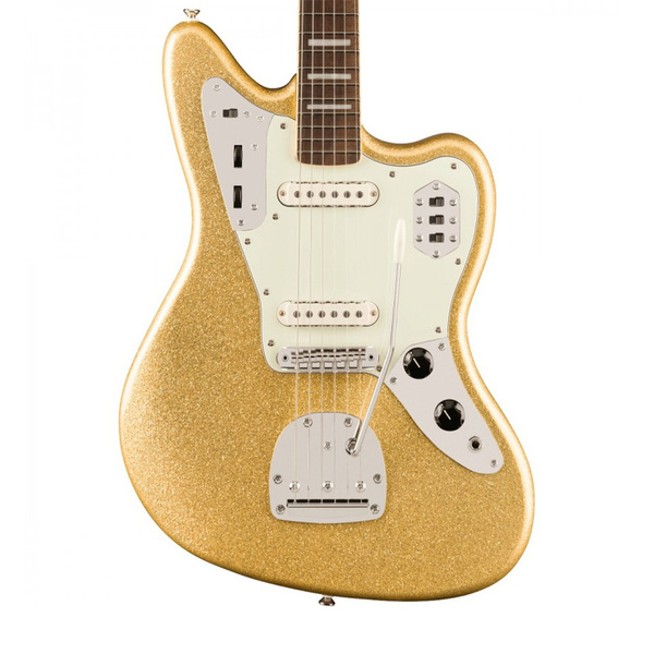 Squier FSR Classic Vibe 70's Jaguar Gold Sparkle Elektro Gitar