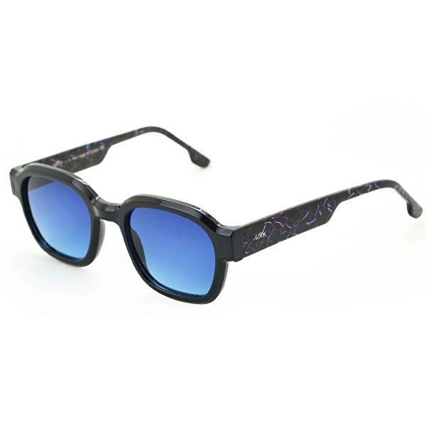 LOOKlight Clematis Black Lines Blue Degrade Gözlük
