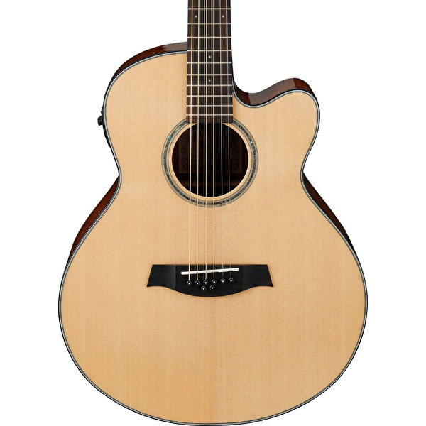IBANEZ AEL108MD-NT AEL Serisi Natural (Doubled Octave G&D) 8 Telli Elektro Akustik Gitar