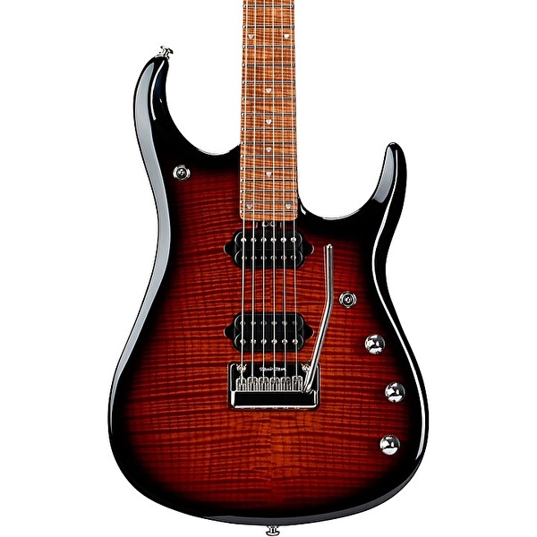 MUSIC MAN JP15 Elektro Gitar Petrucci Signature Tiger Eye Flame Elektro Gitar