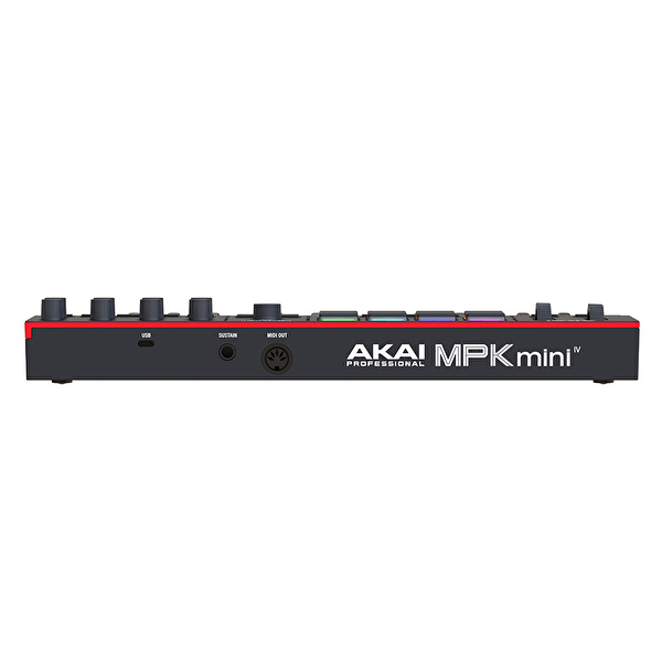 AKAI MPKMINI 4 Siyah Müzik Prodüksiyonu 25 Mini Tuş MIDI Klavye