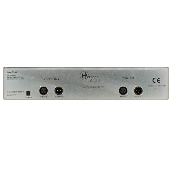 HERITAGE AUDIO HA-609A Elite ´609A Stereo/Dual Mono Kompresör/Limiter