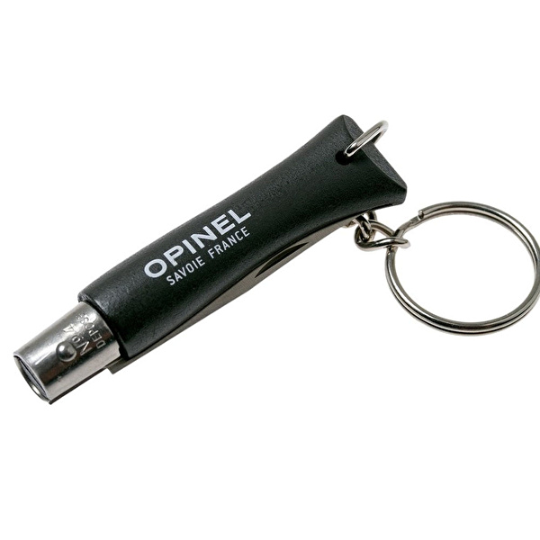OPINEL No 04 Anahtarlıklı Paslanmaz Çelik Çakı (Siyah)