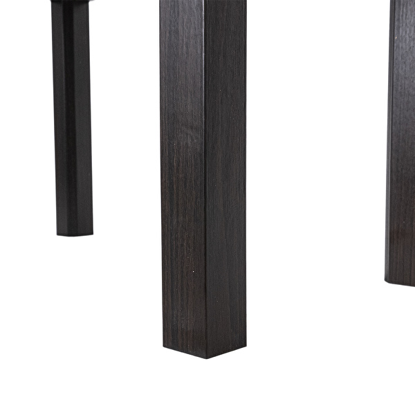 KOZMOS P-310-RW Ayarlı Piyano Taburesi - Kahverengi - Siyah