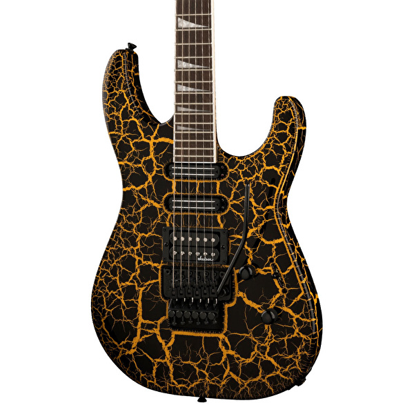 Jackson X Serisi Soloist SL3X DX Laurel Klavye Yellow Crackle Elektro Gitar