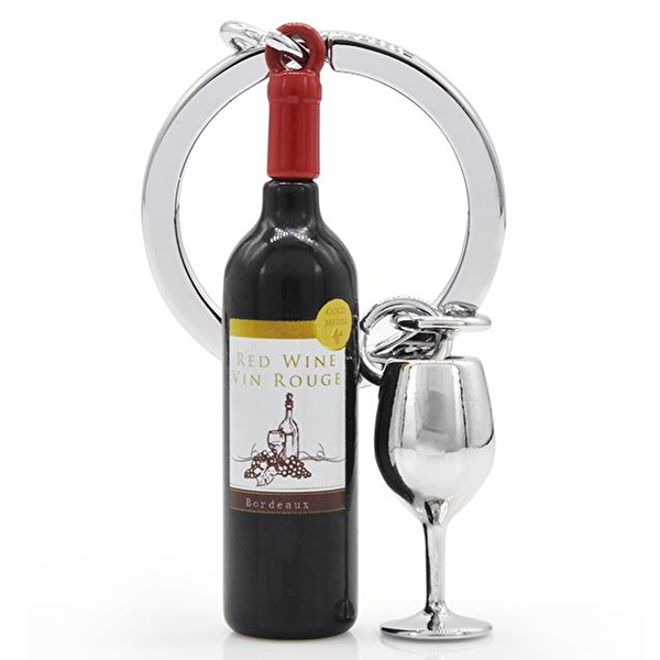 METALMORPHOSE Şarap Kadeh Anahtarlık