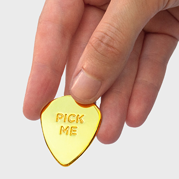 SUCK UK Pick Me Gold Charm