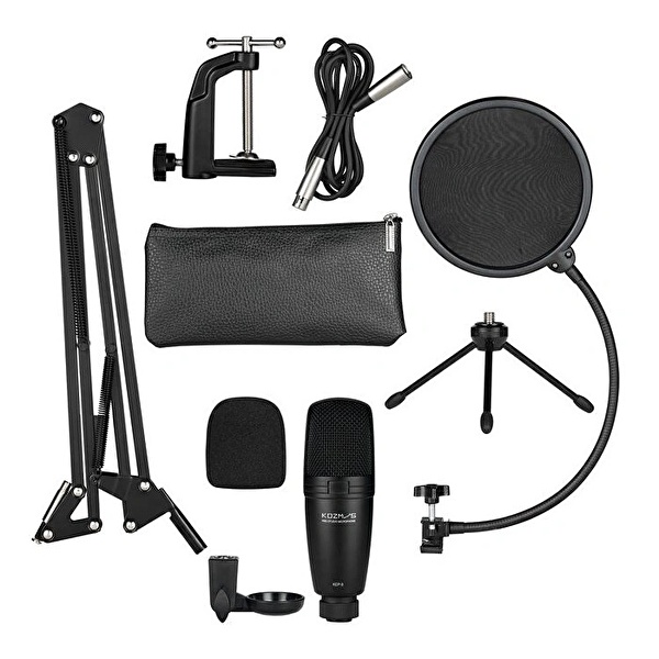 Kozmos KCP-3 + KHDP-S200 Kulaklık ve Aksesuarlı Mikrofon Seti
