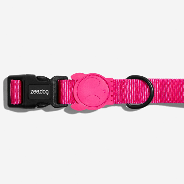 ZEE.DOG Pink Led Collar Tasma - S Beden