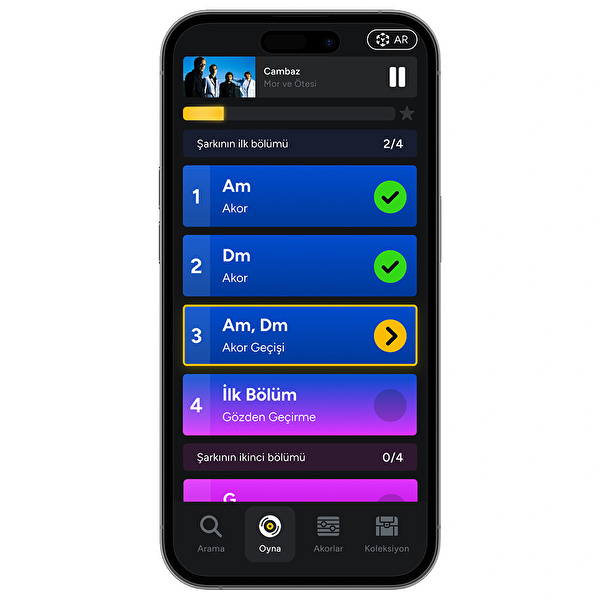 Chordie Ai - Yapay Zeka ile Gitar Öğrenme Uygulaması