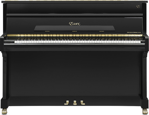 ESSEX EUP-111 E Parlak Siyah 111 CM Duvar Piyanosu