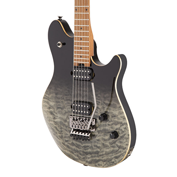 EVH Wolfgang WG Standard QM Baked Akçaağaç Klavye Black Fade Elektro Gitar
