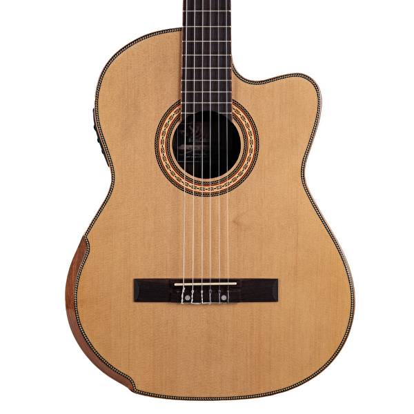BARCELONA Royal CEQ Elektro Klasik Gitar