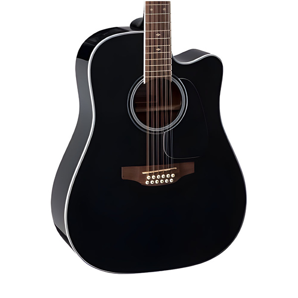 TAKAMINE GB-GD38CE-BLK 12 Telli Siyah Elektro Akustik Gitar