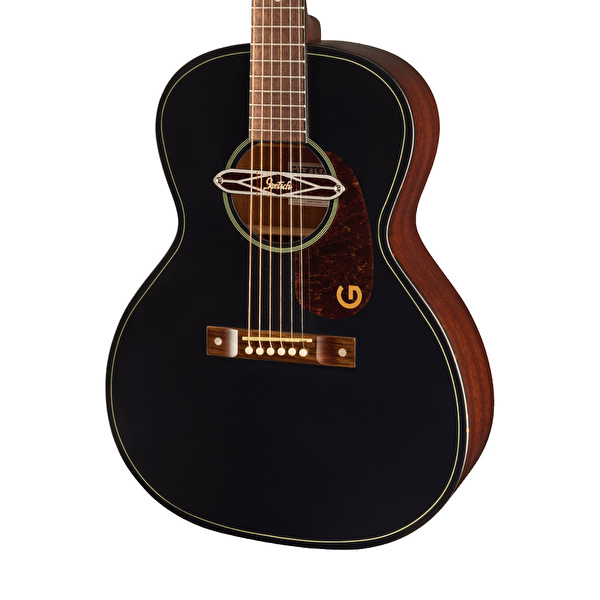 Gretsch Jim Dandy Deltoluxe Concert Ceviz Klavye TSPG Blacktop Elektro Akustik Gitar