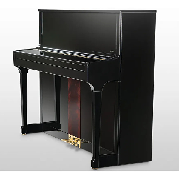 SCHIMMEL C 121 TRADITION NOBLESSE 121 cm Parlak Siyah - Maun Duvar Piyanosu