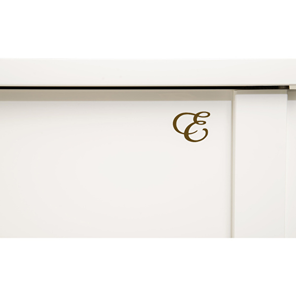 ESSEX EUP-116 E Parlak Beyaz 118 CM Duvar Piyanosu