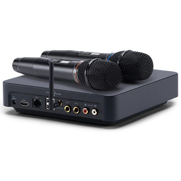 Studio Evolution EVOBOX Plus Karaoke Cihazı (SE 201D Mikrofonlar Dahil)
